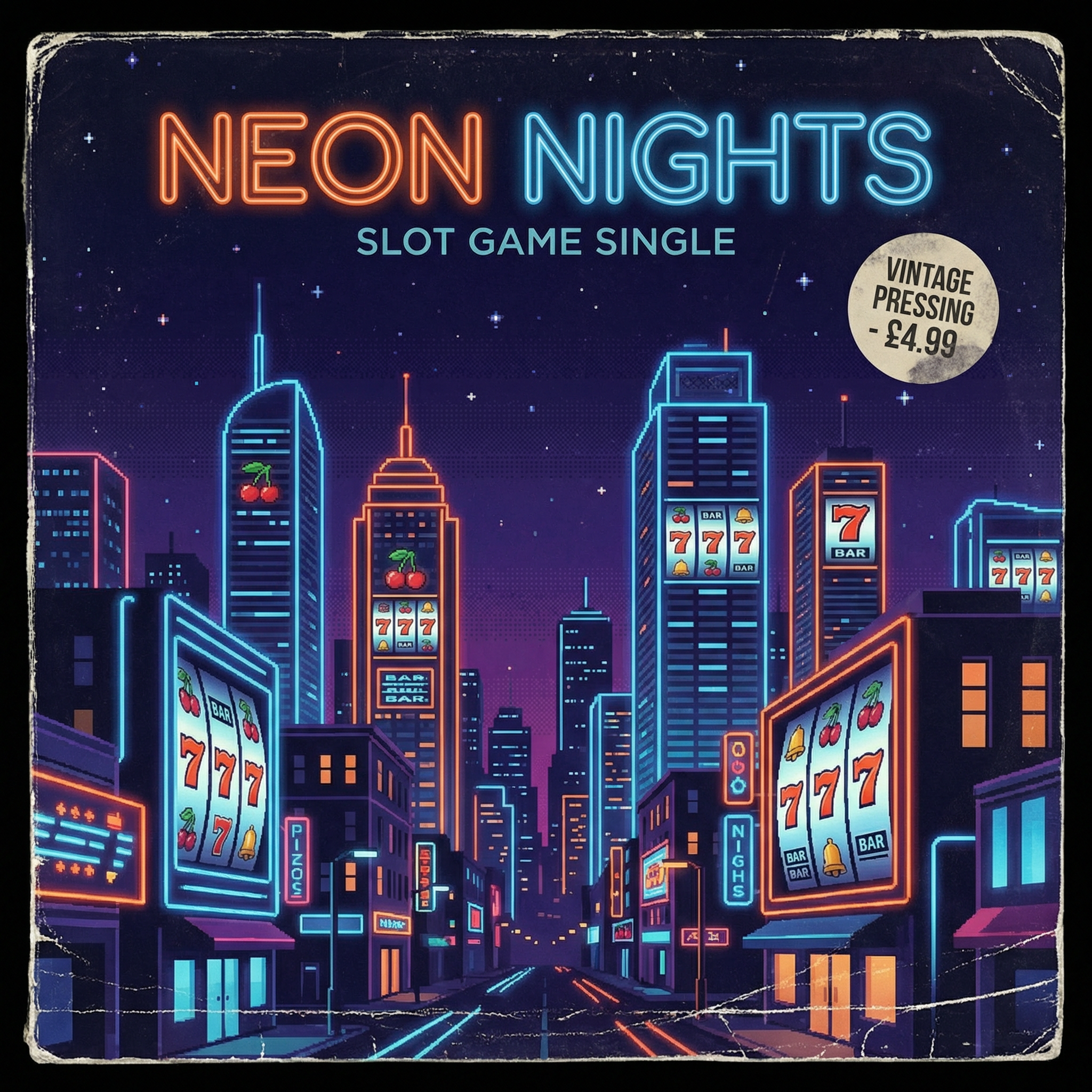 霓虹之夜 - pp电子模拟器 热门老虎机游戏唱片封面